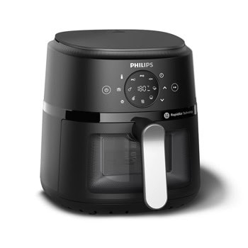 Фритюрник с горещ въздух Philips NA211/00, 3.2 л. вместимост, 9 програми, RapidAir технология, 1300W | JAR Computers Philips NA211/00