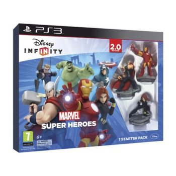 Игра за конзола Disney Infinity 2.0: Marvel Super Heroes Starter Pack, за PlayStation 3 | JAR Computers Disney Infinity 2.0: Marvel Super