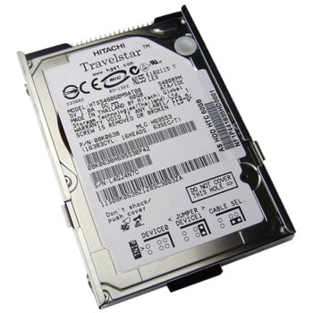 60GB, Hitachi, ATA/100, 5400, 8096k, 2.5