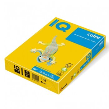 Картон Mondi SY40, Цветен, А4, 160g/m2, 250л., жълт | JAR Computers Mondi SY40, Цветен, А4, 160g/m2, 250л., жълт