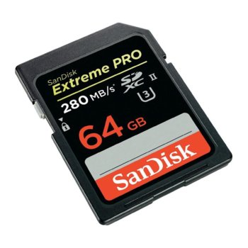 64GB SanDisk Extreme PRO SDXC UHS-II