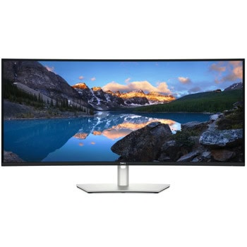 Монитор Dell U4024QW, 39.7" (100.83cm) Curved IPS панел, 120Hz, UWQHD, 8ms, 600cd/m2, DisplayPort, HDMI, Thunderbolt 4, USB Hub, USB Type-C, LAN | JAR Computers Dell U4025QW