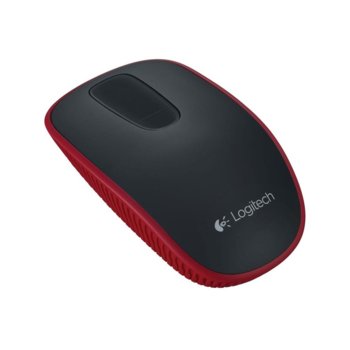 Мишка Logitech Zone Touch Mouse T400, безжична, черна, USB | JAR Computers Logitech Zone Touch Mouse T400 Red
