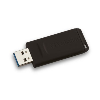 Памет 16GB USB Flash Drive, Verbatim Slider, USB 2.0, черна | JAR Computers Verbatim 16GB USB 2.0 Slider