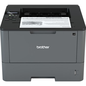 Лазерен принтер Brother HL-L5200DW, монохромен, 1200x1200 dpi, 40стр/мин, двустранен печат, Wi-Fi, LAN, USB, A4, 2+1 г. image