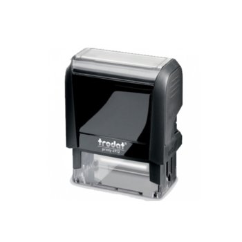 Автоматичен печат Trodat 4912 черен, 18/47 mm, правоъгълен image