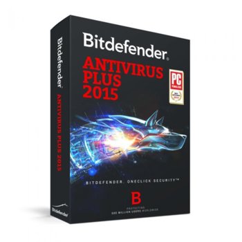 Bitdefender Antivirus Plus 2015 5PC 1Y