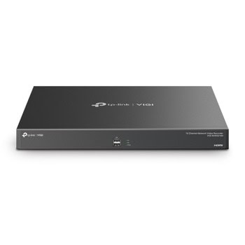 IP видеорекордер TP-Link VIGI NVR4016H, 16 канала, H.265+/H.265/H.264+/H.264, 4x SATA (до 16TB), 1x USB 3.0, 2x USB 2.0, 2x RJ-45, 2x HDMI, 1x VGA | JAR Computers TP-Link VIGI NVR4016H