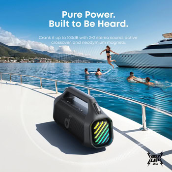 soundcore Boom 2 Pro Black | JAR Computers soundcore Boom 2 Pro Black