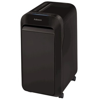 Шредер Fellowes LX221 Micro-Cut (5050401), до 20 листа А4, раздробява карти/хартия/телчета/кламери, технологии Intellibar и SafeSense, кошче за отпадъци с обем 30 литра | JAR Computers Fellowes LX221 5050401