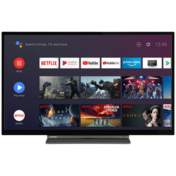 Телевизор Toshiba 32LA3B63DG, 32" (81.28 см), FHD Smart LED Android TV, HDR, DVB-T2/C/S2, Wi-Fi, Bluetooth, LAN, 3x HDMI, 2x USB | JAR Computers Toshiba 32LA3B63DG