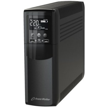 UPS PowerWalker VI 800 CSW, 800VA/480W, Line Interactive, Tower | JAR Computers UPS POWERWALKER VI 800 CSW 800VA Line Interactive