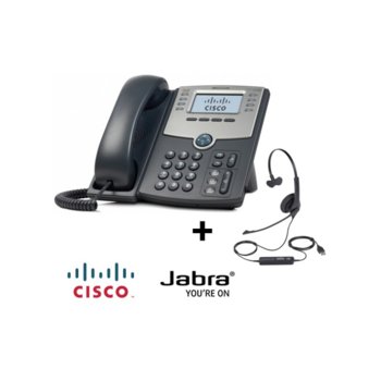 Cisco SPA508G + Jabra BIZ 1500 Mono SPA508G_BNDL