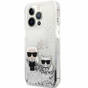 Karl Lagerfeld Liquid Glitter Karl & Choupete Case