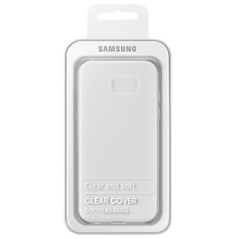 Страничен протектор с гръб за Samsung Galaxy A5 (2017), прозрачен | JAR Computers Samsung Galaxy A5 (2017) Clear Cover Transparent