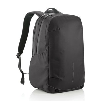 Раница за лаптоп XD Design Bobby Explore, до 17" (43.18 cm), USB порт за зареждане, YKK ципове, черна | JAR Computers Раница XD Design Bobby Explore Black P705.911