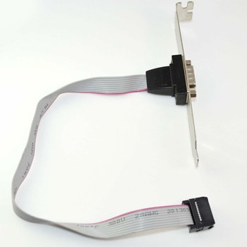 Serial 9 pin DB9 RS232 Com Port Ribbon Cable