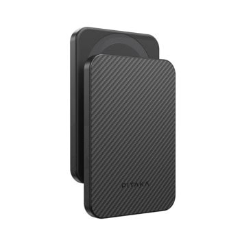 Pitaka Qi2 Aramid Fiber 5000 mAh Black PBQ2401