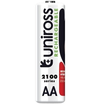 Акумулаторни батерии Uniross 8287, AA, 1.2V, 2100mAh, NiMH, 2бр. image