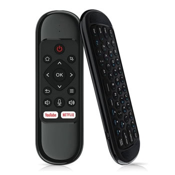 Дистанционно H6, Air mouse, универсалнo, 2.4GHz, черно | JAR Computers дистанционно h6 air mouse black