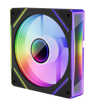 Вентилатор 120mm, 1stPlayer FC7 Infinity Mirror ARGB, 4 pin PWM, черен | JAR Computers Вентилатор 1stPlayer FC7 Infinity Mirror 120mm