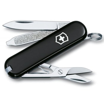 Джобен нож Victorinox Classic, черен | JAR Computers Victorinox Classic 0.6223.3