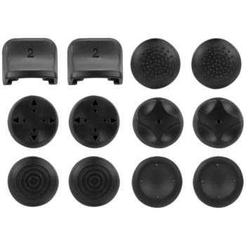 Гумени тапи Speedlink GUARD Silicone Skin Kit 7-in-1 (SL-4424-BK), за PS3 контролер, черни image