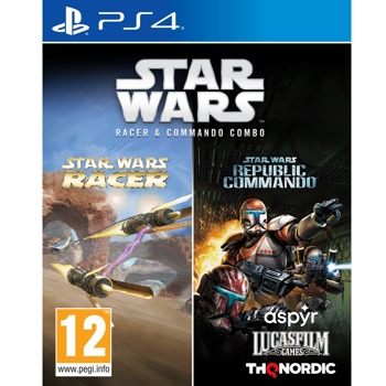Игра за конзола Star Wars: Racer and Commando Combo, за PS4 | JAR Computers Star Wars Racer and Commando Combo PS4