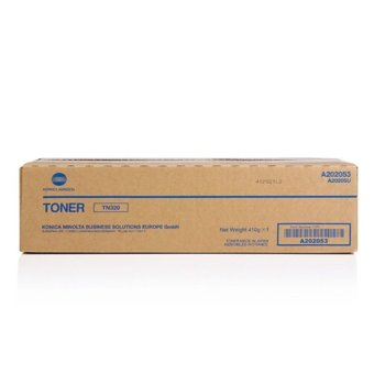 Касета за Konica Minolta BIZHUB 36 - Black - TN320 - P№ A202053 - Заб.: 20 000k | JAR Computers Konica Minolta (A202053) Black