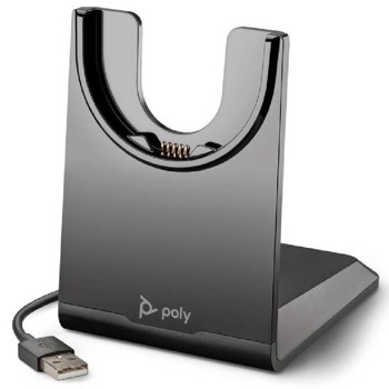 Зарядна стойка Poly 213546-01, за Poly Voyager 4210/4220, черна | JAR Computers Poly 213546-01