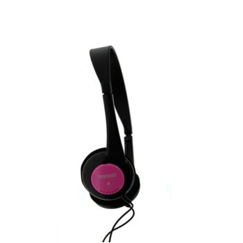 Слушалки MAXELL KIDS, за деца, розови | JAR Computers MAXELL KIDS Pink
