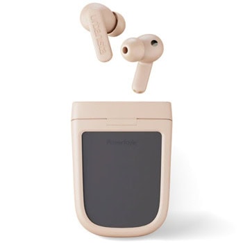 Слушалки Urbanista Phoenix, безжични, Bluetooth, микрофон, Powerfoyle соларно зареждане, до 8 часа време на работа, хибридно ANC, IPX4 водоустойчивост, бежови | JAR Computers Urbanista Phoenix Desert Rose PHOENIXDR