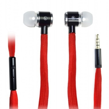 Слушалки Vakoss SK-251K, микрофон, тип "тапи", AUX, червени | JAR Computers Vakoss SK-251K