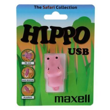 4GB USB MAXELL HIPPO SAFARI