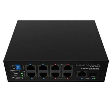 Lanberg ILFE-8P-1GE-1S-120 | JAR Computers Lanberg ILFE-8P-1GE-1S-120
