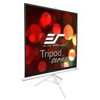 Екран Elite Screens T120NWV1, преносим със трипод, 2650 x 1490 мм, 120" (304.8cm), 4:3 | JAR Computers Elite Screen T120NWV1 Tripod
