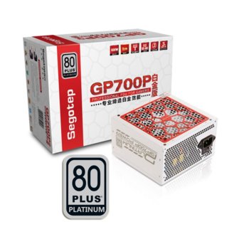 Захранване Segotep GP700P, 600W, Active PFC, 80+ Platinum, 120мм вентилатор | JAR Computers Segotep GP700P 600W