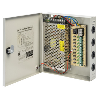 Захранващ блок 344, импулсен, 120W, 12V, 10A, 9 изхода, метална кутия | JAR Computers No brand 12V/10A 9 Изхода Метална кутия Сив - 344