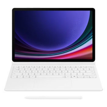 Samsung Book Cover Keyboard Galaxy Tab S9 White