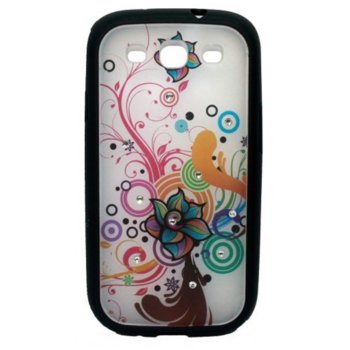 Бъмпер DeTech с твърд гръб за Galaxy Fame s6810