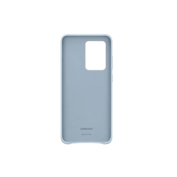 Samsung Galaxy S20 Ultra Leather Cover Blue