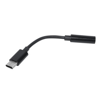 Адаптер USB-C/3.5мм М/Ж чрн 36985