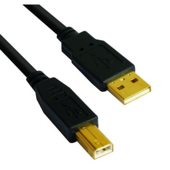 VCom USB A(м) към USB B(м) 5m CU201G-B-5m