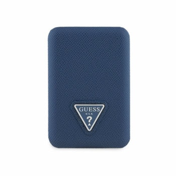 guess pu grained triangle logo 5000mah син