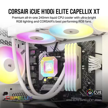 Corsair iCUE H100i ELITE CAPELLIX XT CW-9060072-WW