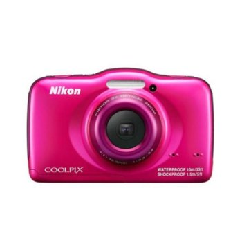 Nikon CoolPix S33, Waterproof, 13.2Mpix, NIKKOR