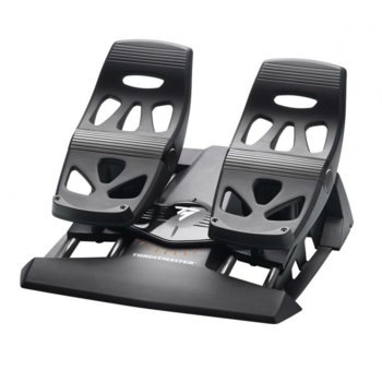Педали Thrustmaster T-Flight Rudder (2960764), USB, за PC/XBOXONE/PS4, черни | JAR Computers Thrustmaster T-Flight Rudder 2960764