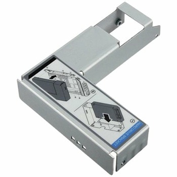 Преходник (mounting bracket) Dell 09W8C4, от 2.5" към 3.5", за SSD/HDD, метален, сив | JAR Computers Dell 09W8C4