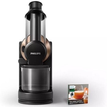 Сокоизстисквачка Philips HR1888/70, 1 л. обем, 70мм улей, технология QuickClean, 150W, черна image