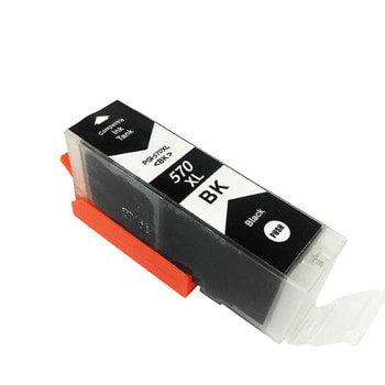Касета за Canon Pixma MG5700/MG575x/MG6800/MG685x/MG775x/TS5000/TS505x/TS605x/TS805x/TS9050/TS9055 - Black - PGI-570XL - HPGI570XL - Неоригинална, Заб.: 500 брой копия | JAR Computers Black PGI-570XL